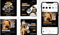 do facebook ad creative, social media design, ig post