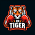 do tiger fight mascot logo design service
