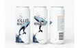 design energy drink, beer, can label, beverage label design