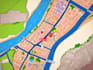 draw custom vector map infographic illustration