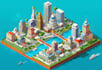 draw amazing vector or isometric map illustrations