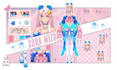 design and rigging vtuber model in high quality live2d anime art style