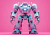 draw high quality sci fi robot, mecha, concepts character art