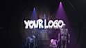 do create a dj halloween visuals plus logo animation