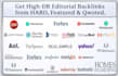 build high authority editorial backlinks through haro, qwoted, digital PR