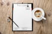 do editable letterhead and business card design