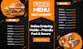 design a restaurant wordpress website or cafe website