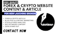 compose quality articles content blog post 4 new forex website broker and crypto