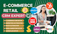do retail crm using odoo salesforce hubspot zoho creatio keap app ecommerce crm