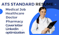 write and edit federal healthcare medical nurse pharmacist resume for job search