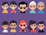 create cartoon character or avatar in vectors