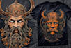 create viking art for your tattoo or tshirt