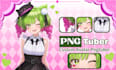 draw a high quality pngtuber model in anime style for streaming