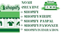 shopify expert shopify integration shopify stipe,  payonner paypal integration