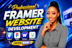 framer website develop framer website design framer developer framer website