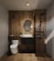 do 3d interior design of bathroom and laundry room