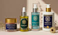 design luxury perfume packaging, box, and cosmetic label with 3d mockup