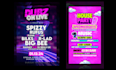 design you a bespoke flyer for your next event
