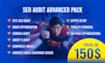 do website audit onpage and technical seo for your website google top ranking