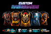 design custom bjj MMA rashguard and nogi fightwear