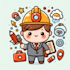 create cute professional doodle art illustrations