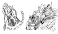 create stunning black and white ink illustrations