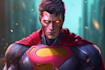 make custom superhero character in action