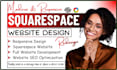 design or redesign squarespace website webador wix hostinger wordpress website