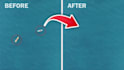 remove unwanted object from video, wire remove, text remove