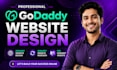 godaddy website design, redesign godaddy website, design godaddy website
