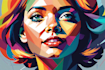 make a beautiful wpap pop art portrait
