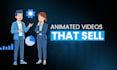 do animated explainer and promo video for sales and marketing