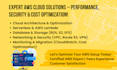 provide AWS cloud optimization security and cost effective solutions