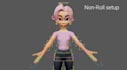 rig 3d character, blendshapes, wonder dynamic rig, weight paint, auto rig pro