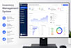 develop a smart inventory management system with a dashboard