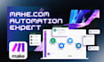 do make com, make integromat automation, zapier, API integration