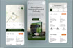 develop logistics courier parcel delivery app, ai   route planning, google map