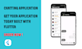 make you a stunning mobile application using flutter