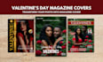turn your photos into valentines magazine and newspaper covers