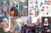 draw character or concept art in professional way