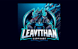 do amazing leviathan mascot logo with a new concept