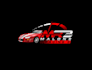 design modern awesome racing logo