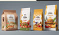 do premium pouch design, tea, and food bag label design