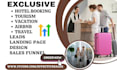 generate hotel booking travel agency relaxation tourism airbnb travel leads