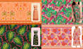 hand paint a seamless brazilian tropical repeat pattern