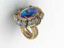 create custom 3d hiphop jewelry design and rendering