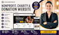squarespace website development landing page donation non profit charity website