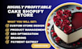 build cake shopify store bakery store cookies store cake website bakery website