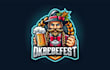 do awesome oktoberfest mascot logo for your company