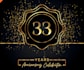 design a professional modern anniversary logo